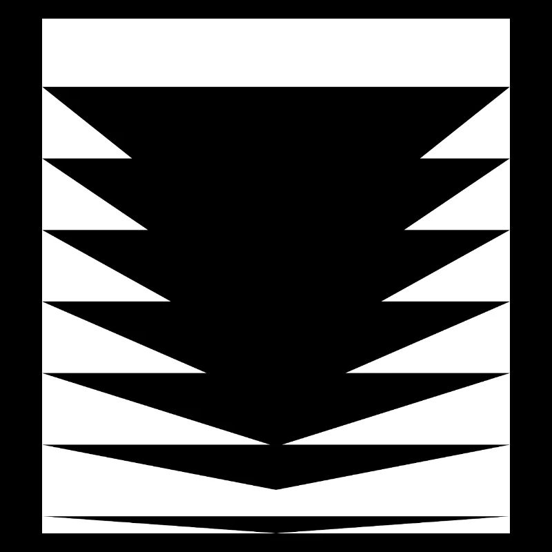 Motif de triangles noirs