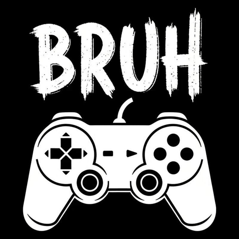 Bruh Controller Design Gaming Gamer