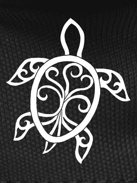 White Mandala Turtle