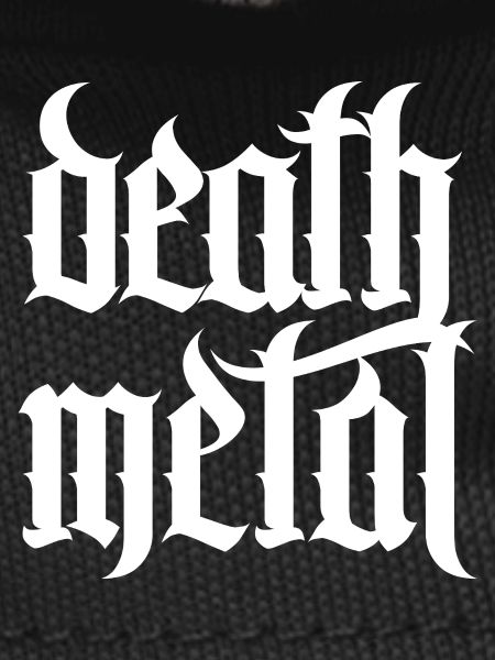 Death-Metal-Glyphen
