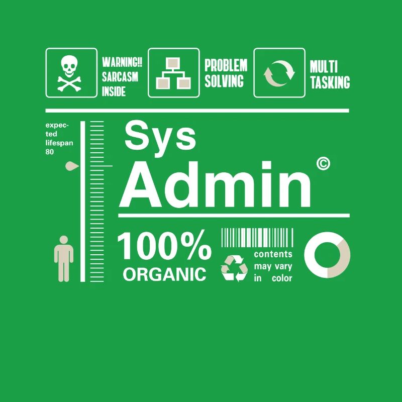 Sys admin programmier Ordinateur Nerd pc Platine cpu