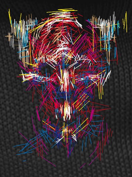 Halloween devil / Abstract