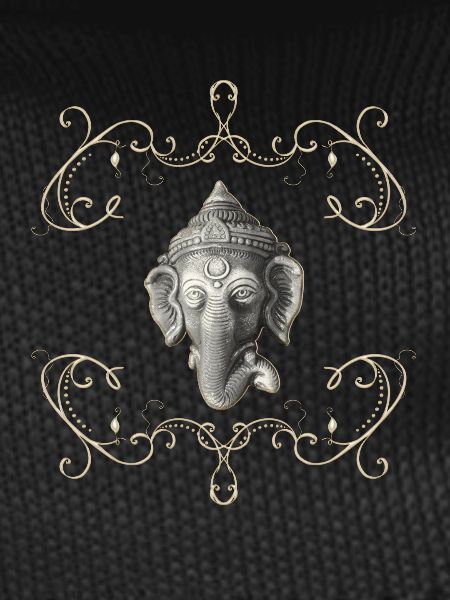 Hindu elephant god ganesh