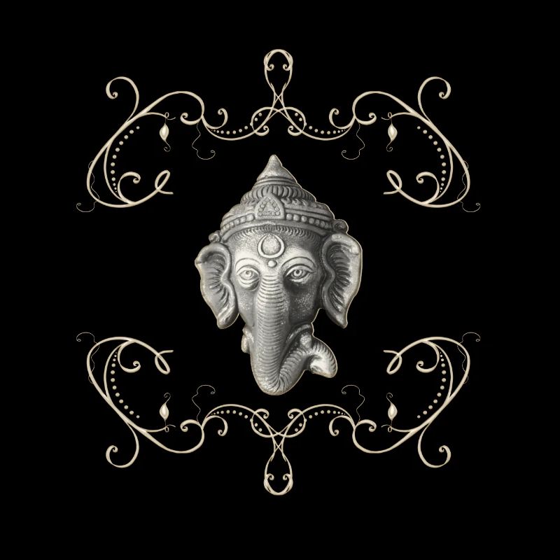Hindu elephant god ganesh