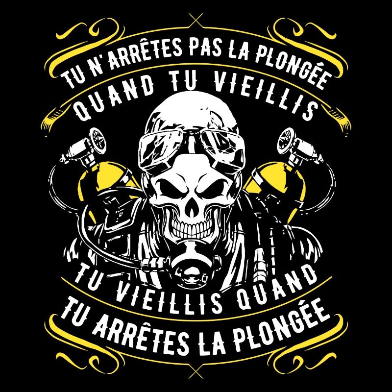 Tu n'arrêtes pas la plongée