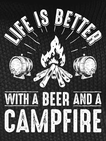 Campfire Beer Night Graphic