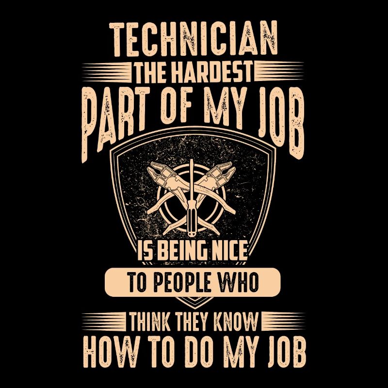 Citation de technicien – La partie la plus difficile de mon travail