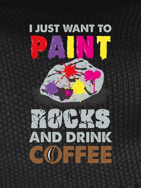 Paint stones art gift