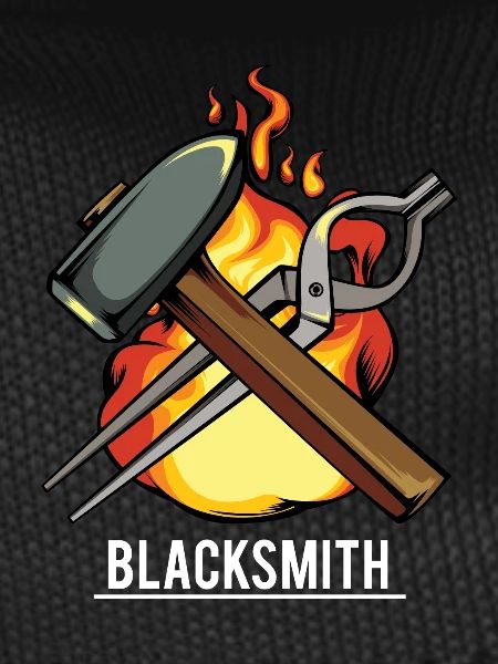 Blacksmith's Fire Tool Art