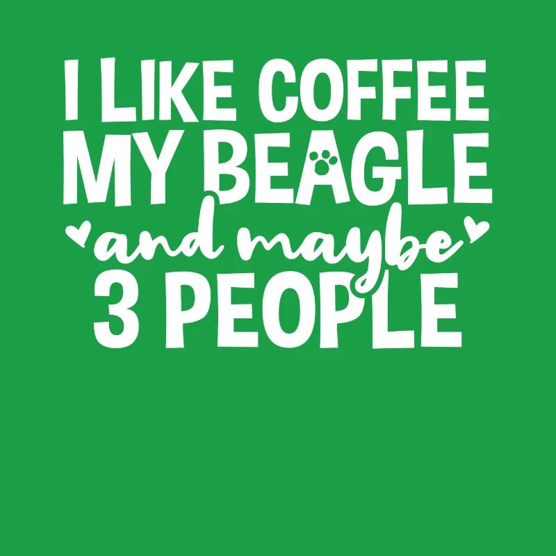 Beagle Kaffeetrinker