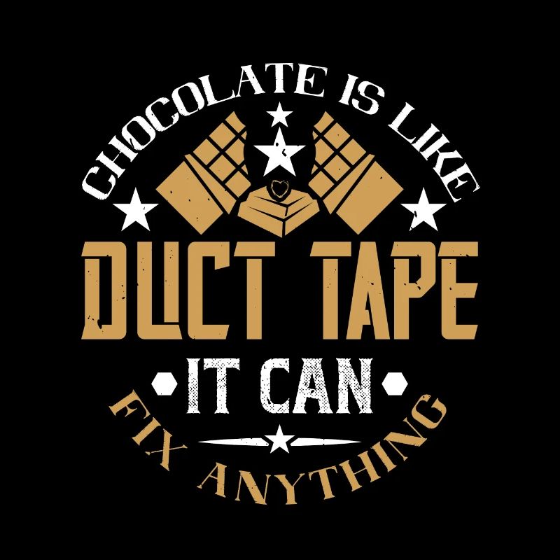 Chocolat - Le chocolat est comme du ruban adhésif