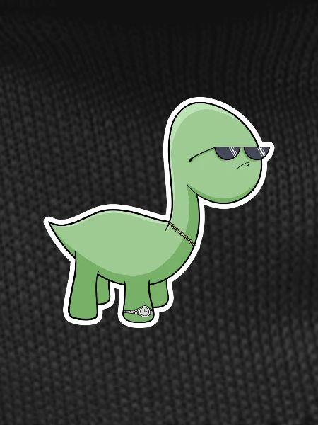 Dino with sunglasses