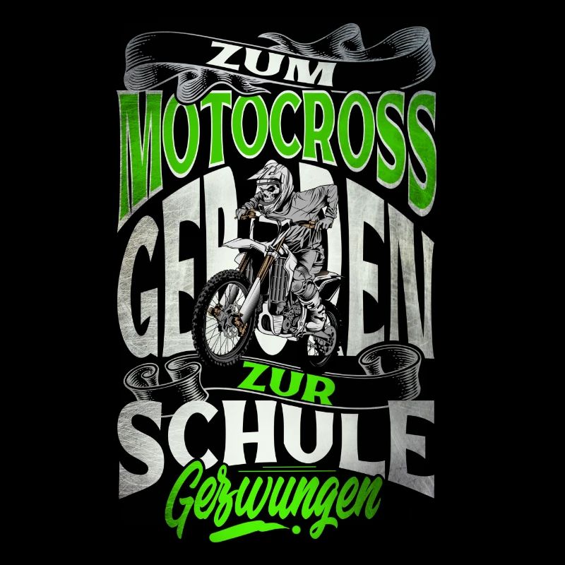 Né au motocross forcé à l'école
