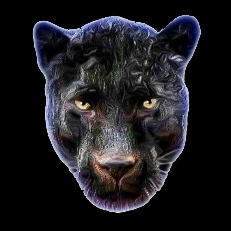 Aurora Panther Portrait Tee