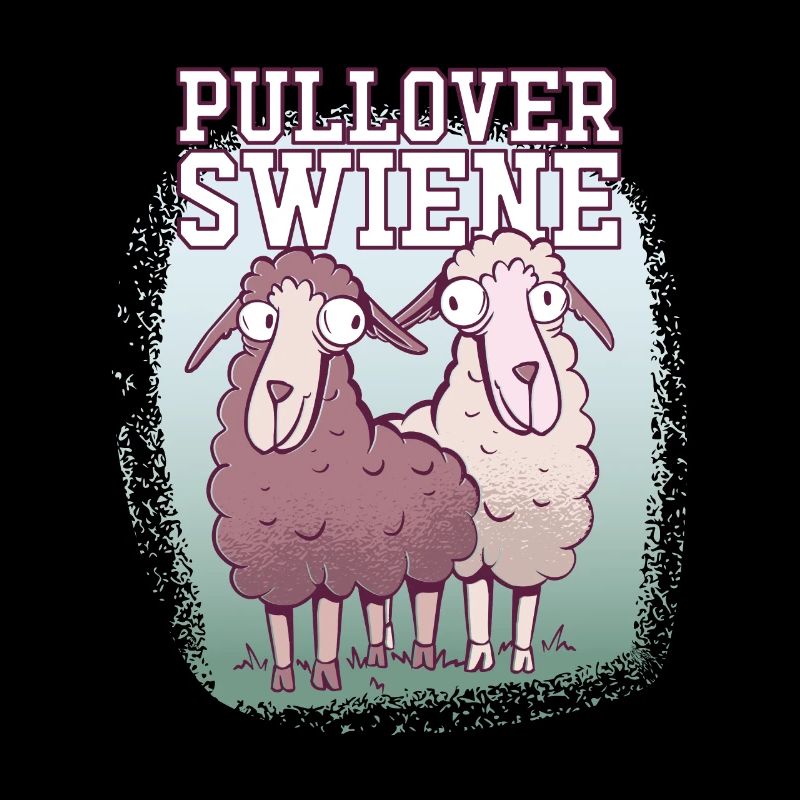 Pulloverswiene Plattdeutsch Ostfriesisch Moutons