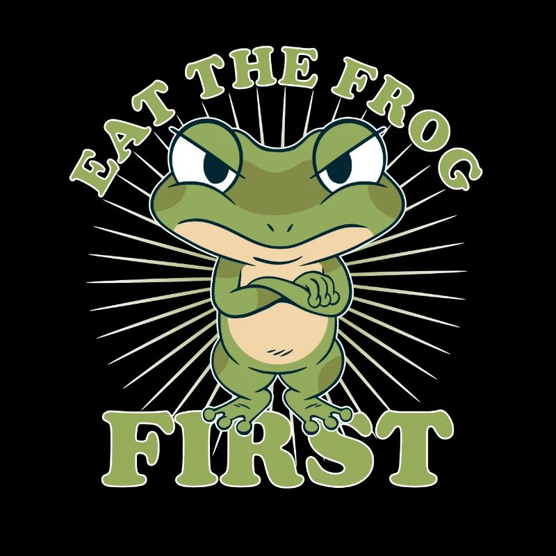 « Eat The Frog First » Comic To Dos d’abord