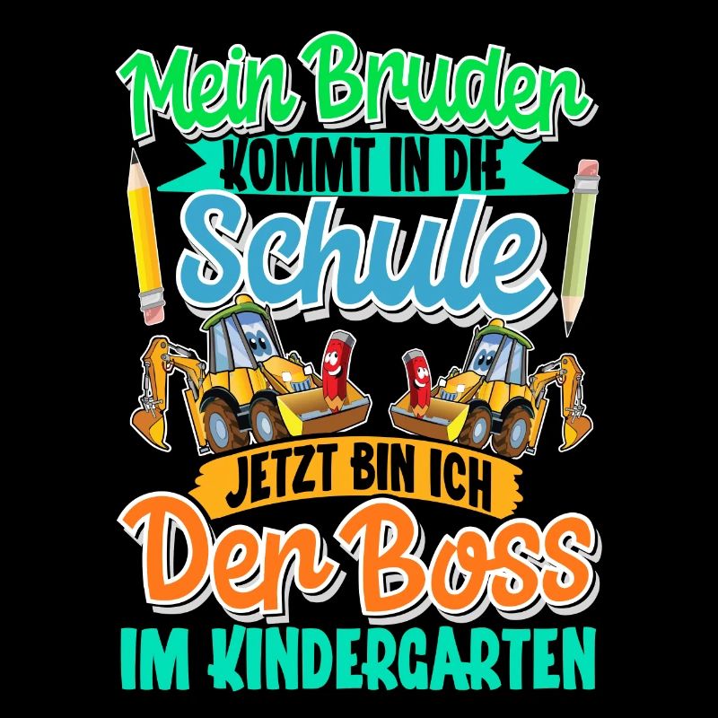 Bruder Bagger Einschulung Kindergarten