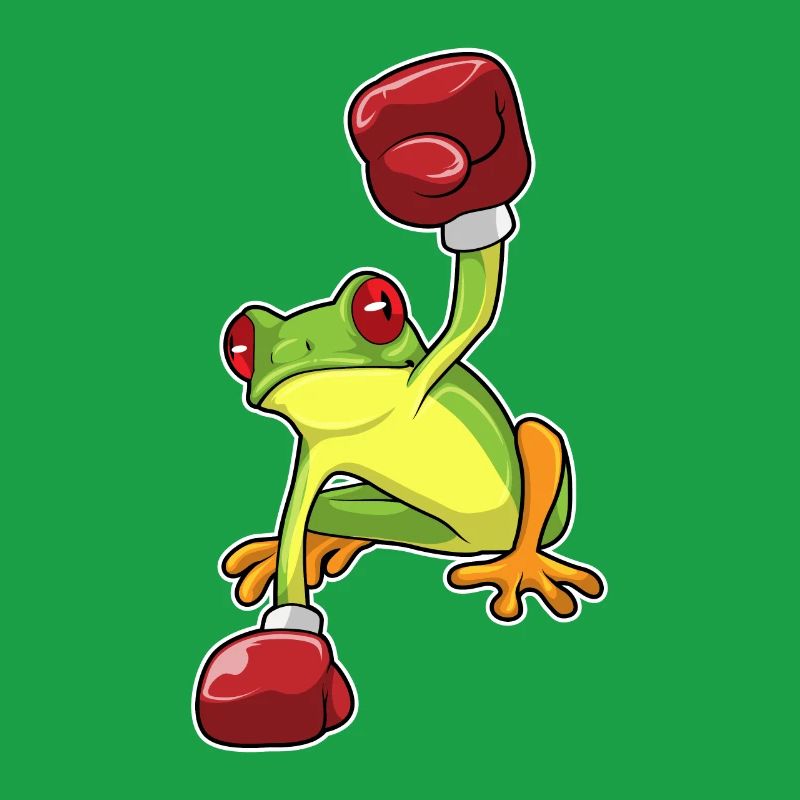Boxer Grenouille Boxe Gants de Boxe Boxe