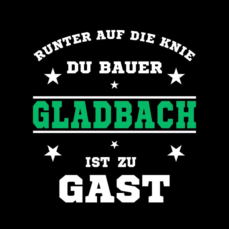 Fussball Fan Gladbacher Stadion