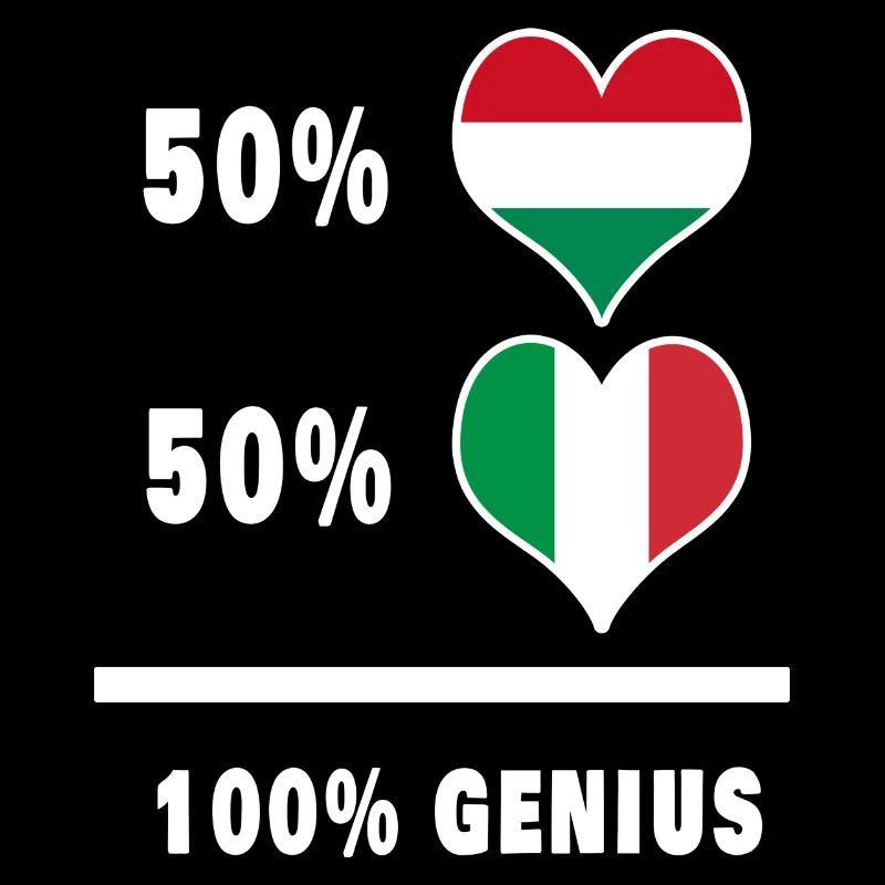 Italy and Hungary genius / present