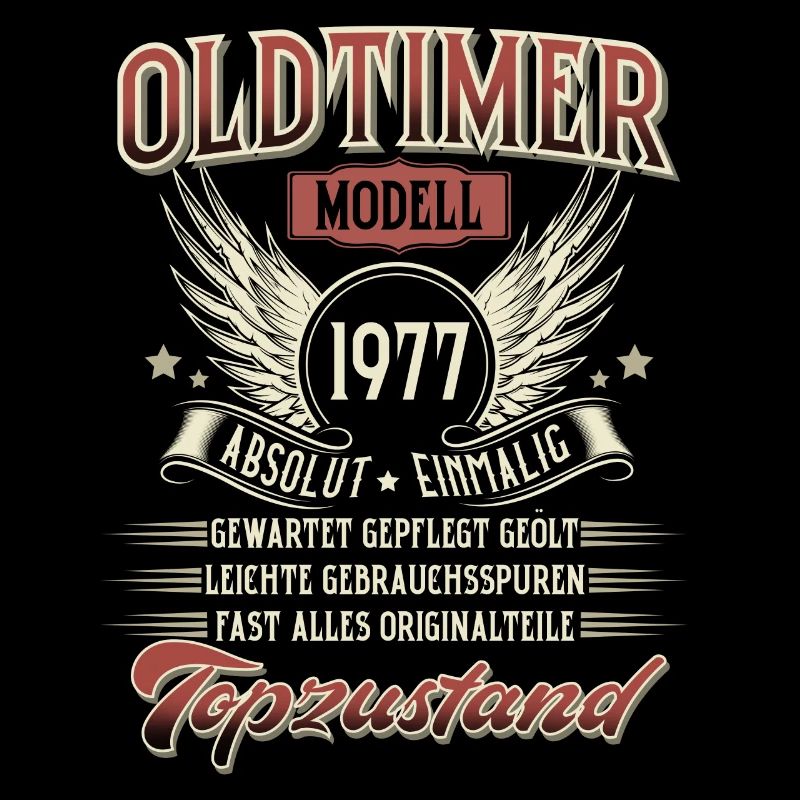 1977 Geboren Geburtstag Oldtimer