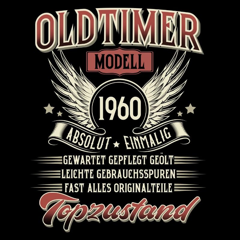 1960 Geboren Geburtstag Oldtimer