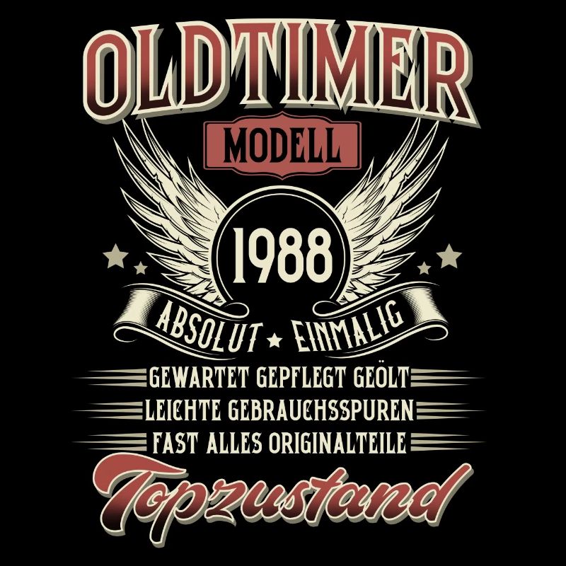 1988 Geboren Geburtstag Oldtimer