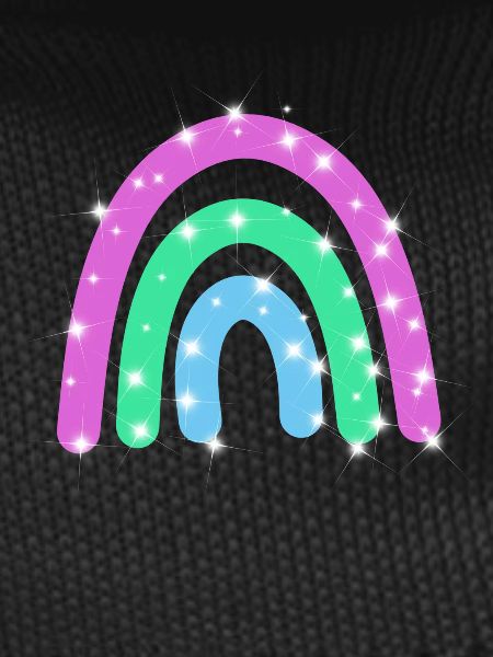 Polysexual Glitter Rainbow