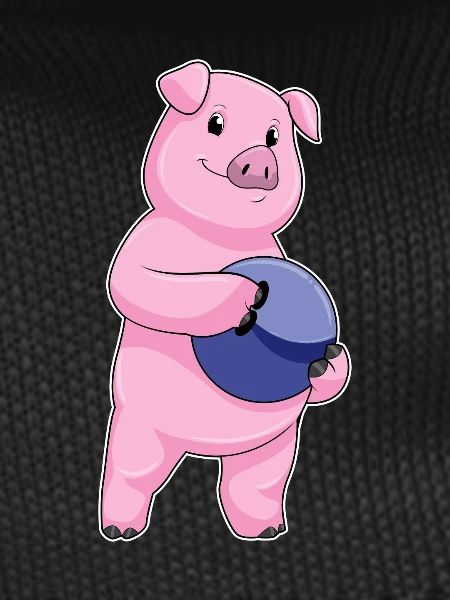 Pig Bowling Bowling Ball