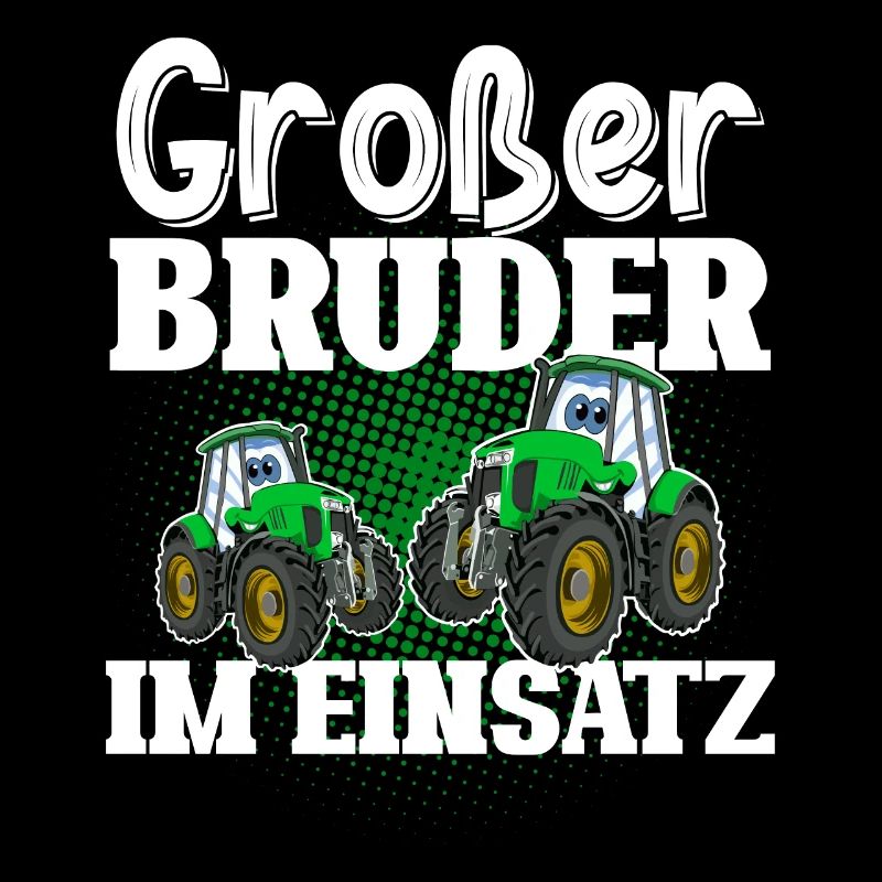 Großer Bruder Im Einsatz Traktor Landwirt