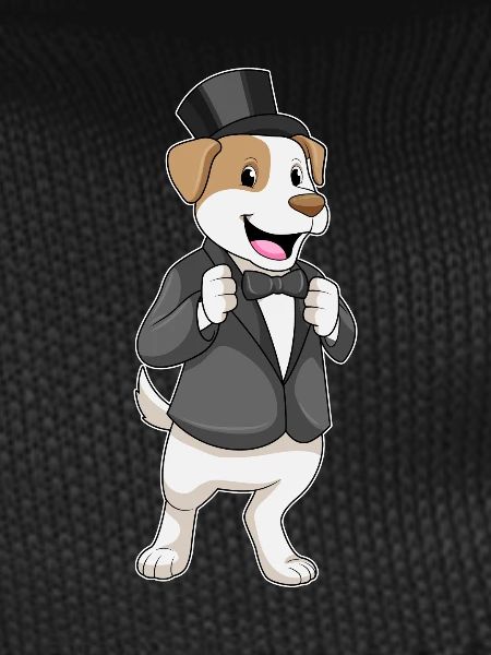 Dog Groom Jacket Wedding