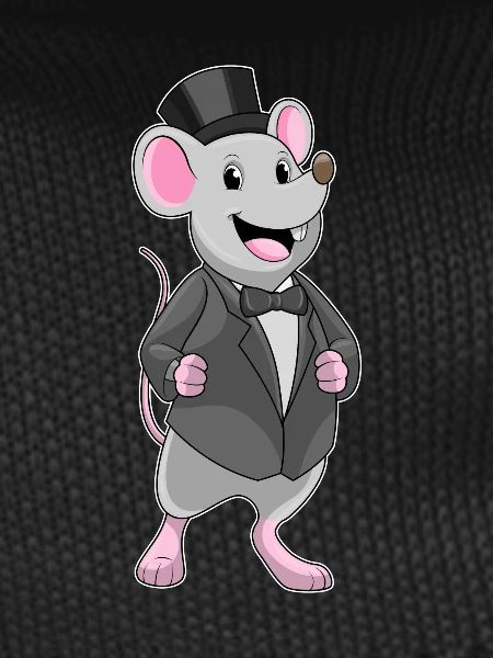 Mouse Groom Jacket Wedding