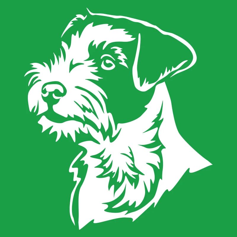 Parson Russell Terrier Head « Black Edition »