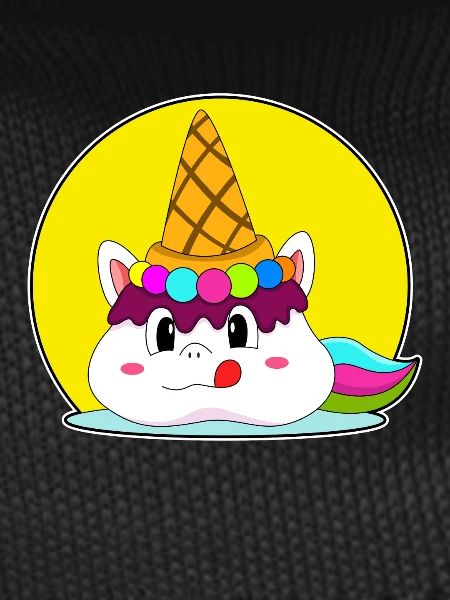 Einhorn Waffeleis