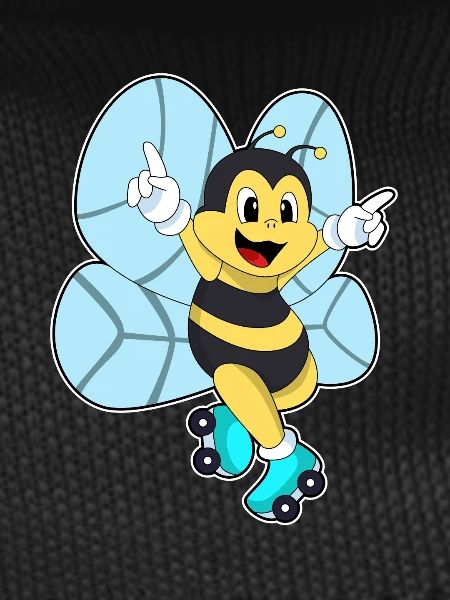 Bee Roller Skating Roller Skates
