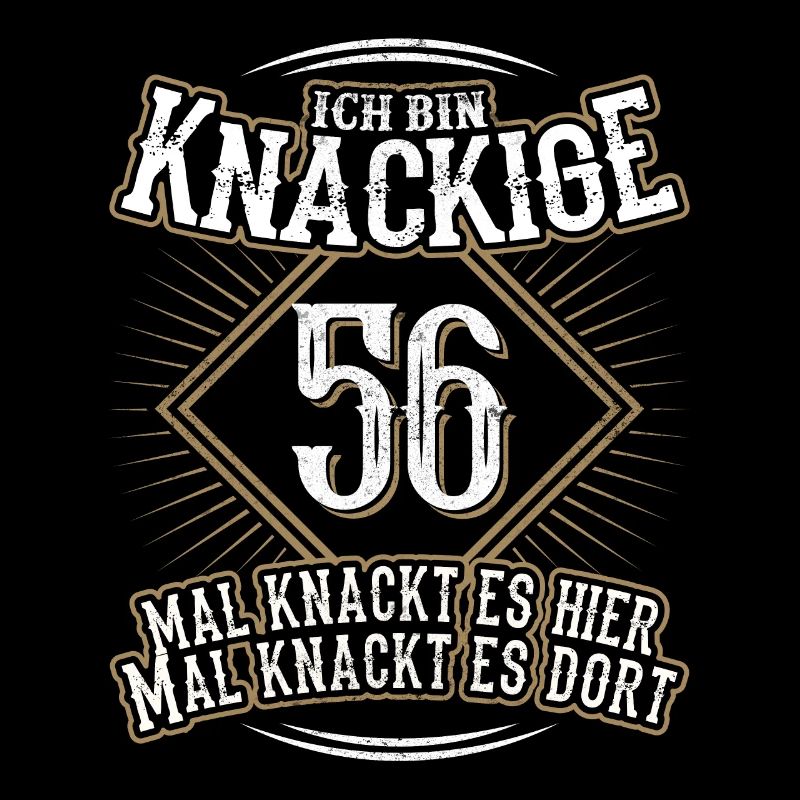 56. Geburtstag Lustig Geschenk