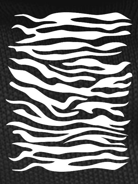 Motif Zèbre blanc