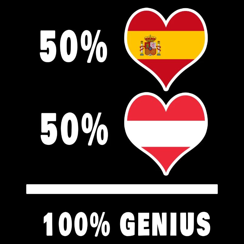 Austria and Spain Genius / gift