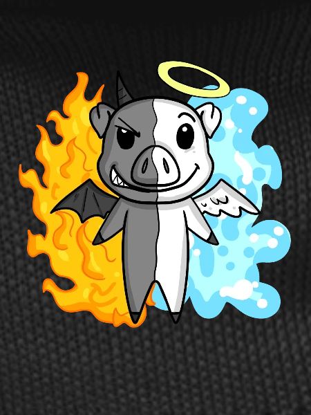 Pig - Angel and Devil