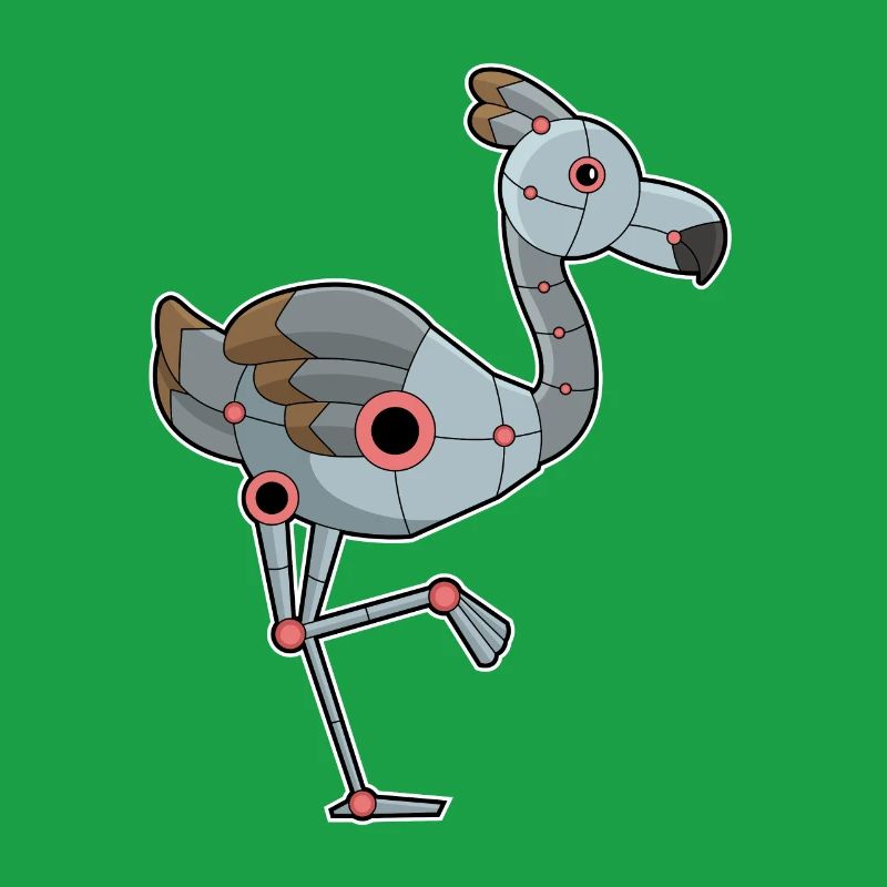 Flamingo comme robot