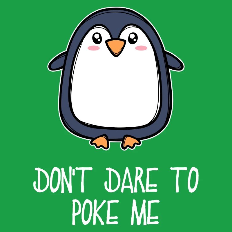 Antarktis Tier süß Pinguin Seevogel Statement