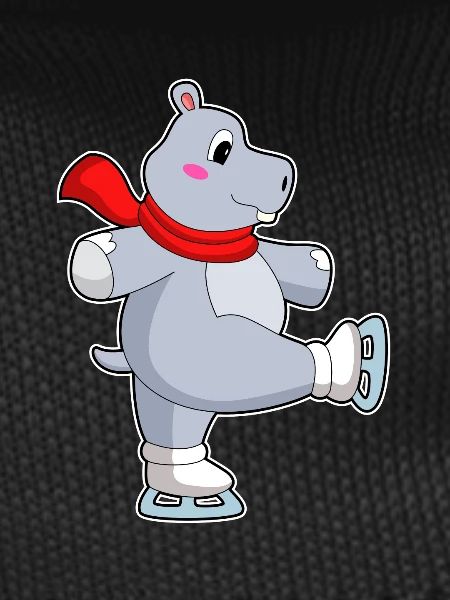 Hippo Ice Skating Skates