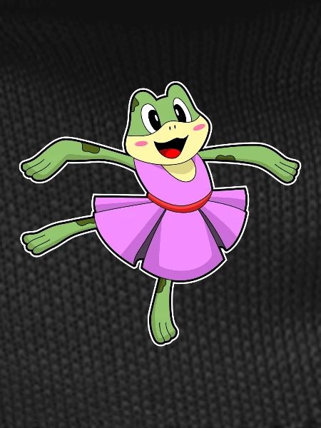 Frog Ballerina Ballet Dance