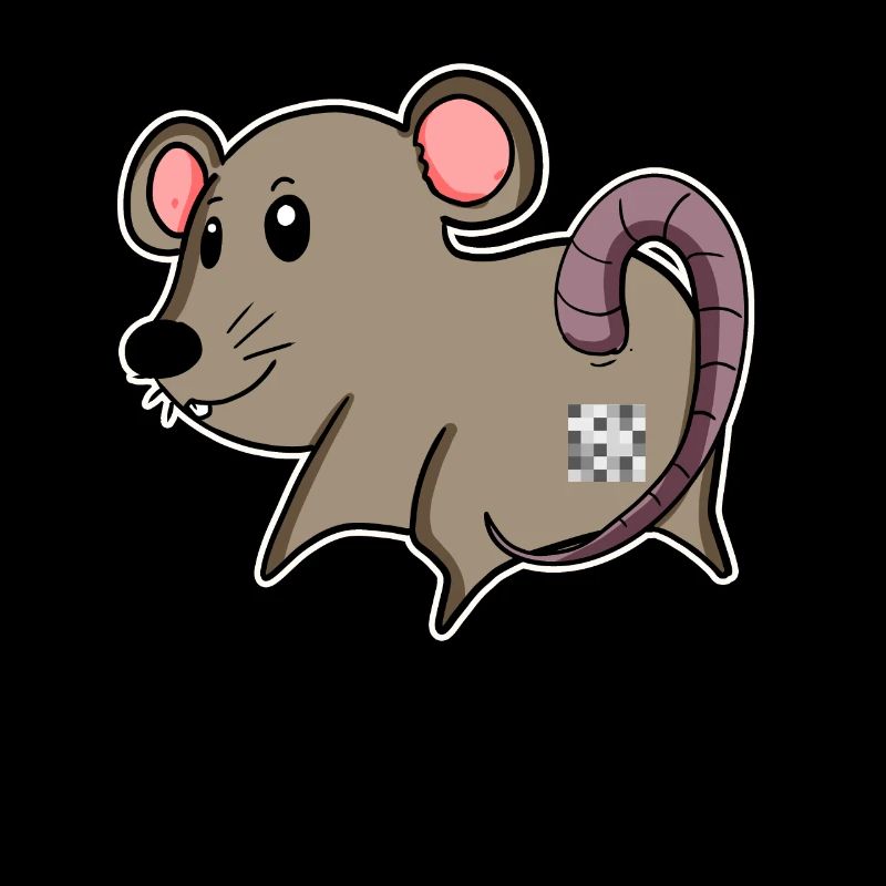 Maus Arsch - Maus Hintern