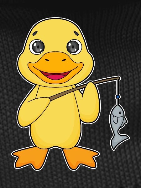 Duck Angler Fish Fishing
