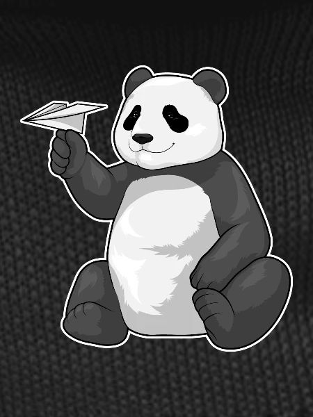 Panda Paper Plane