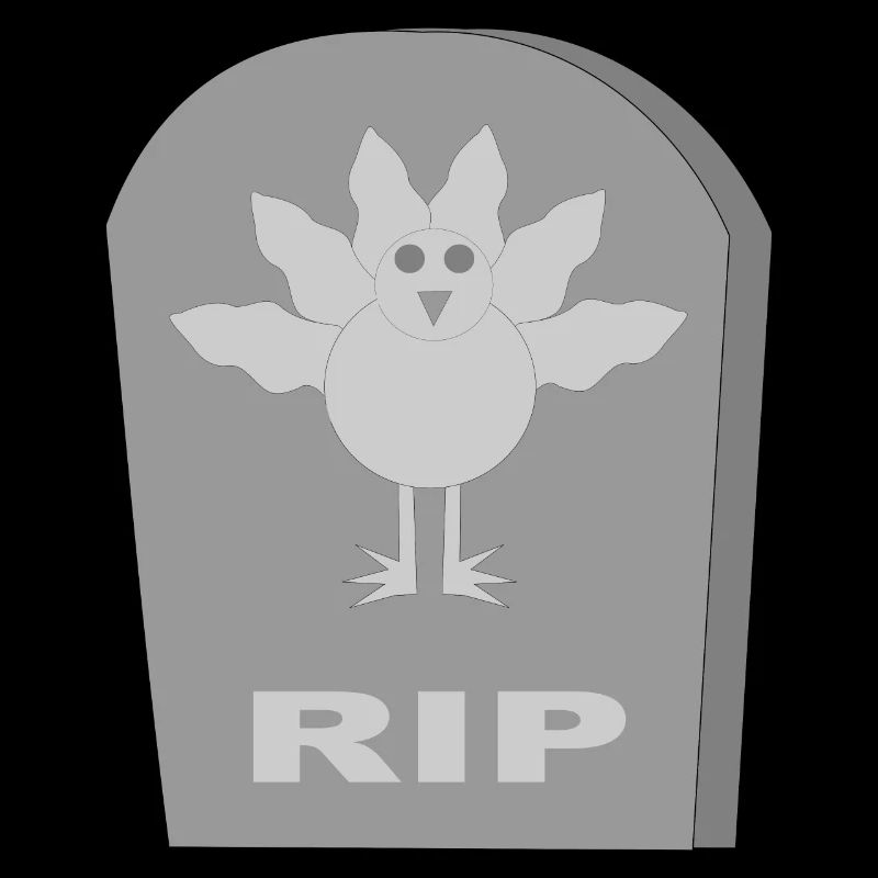 Gothic Alternative dead Christmas Turkey RIP