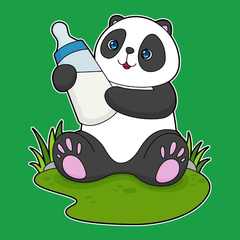 Lait pour biberon Panda