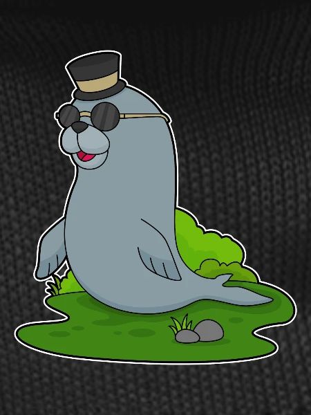 Seal Gentleman Top Hat