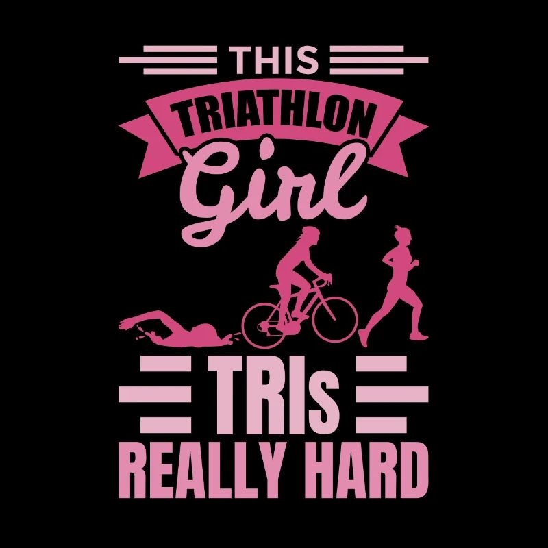 Triathletenmädchen